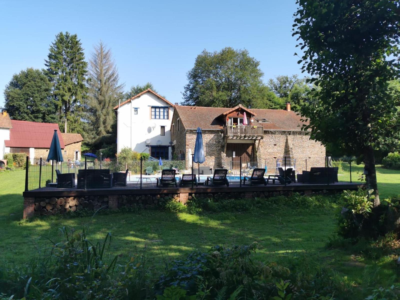 Hotel Luxury Glamping @Moulin Des Forges Moutier-Malcard Exterior foto