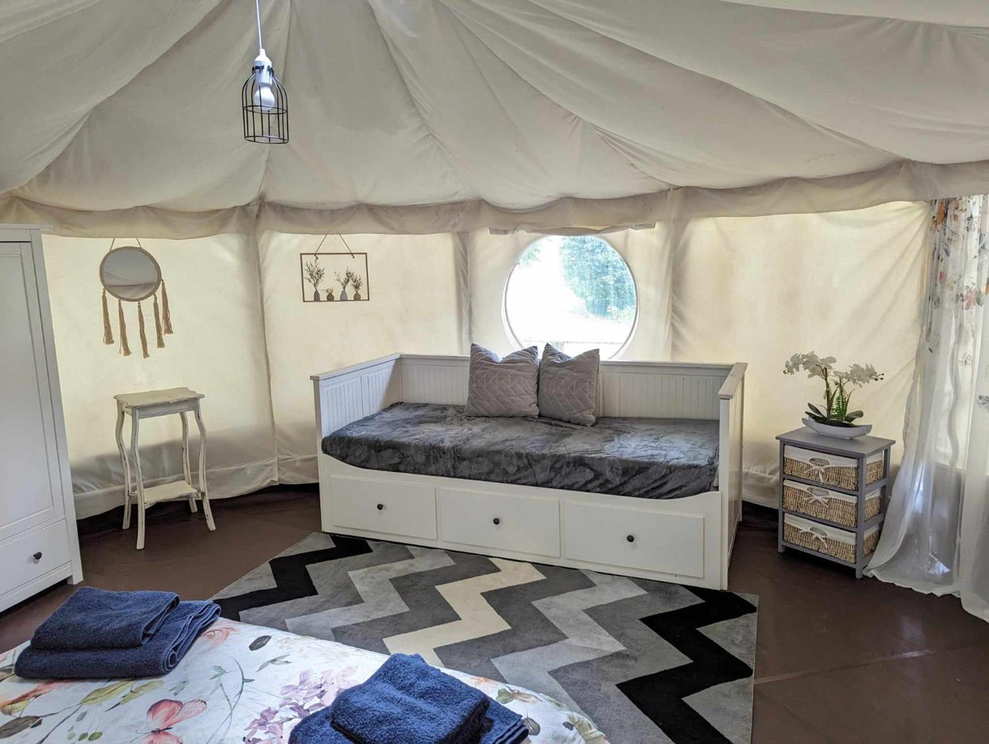 Hotel Luxury Glamping @Moulin Des Forges Moutier-Malcard Exterior foto