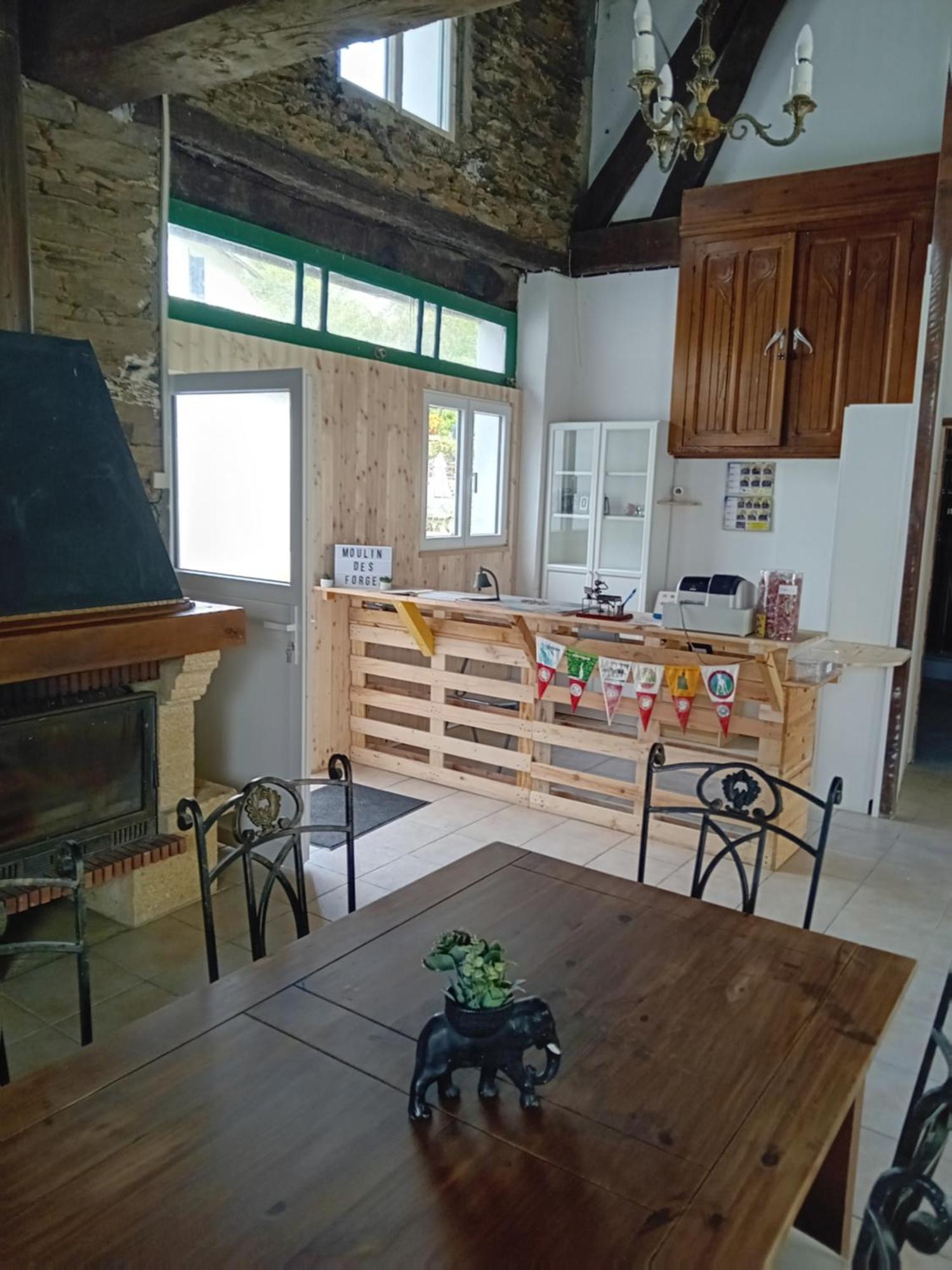 Hotel Luxury Glamping @Moulin Des Forges Moutier-Malcard Exterior foto